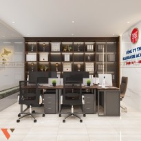 Thiết kế văn phòng anh Điệp tại Văn Phú – Giải pháp tối ưu không gian 45m2 